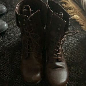 Guess combat boots